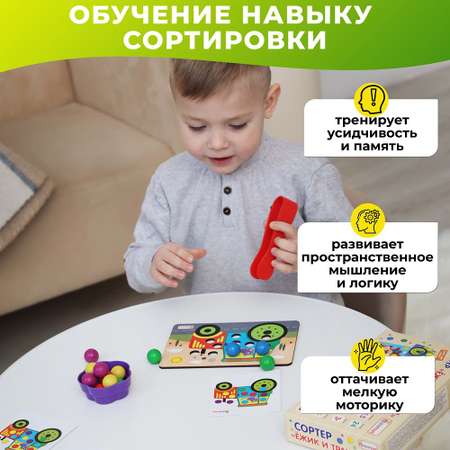 Игрушка Alatoys сортер Ежик и трактор в ассортименте