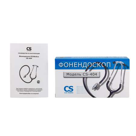 Стетофонендоскоп CS MEDICA 404 черный