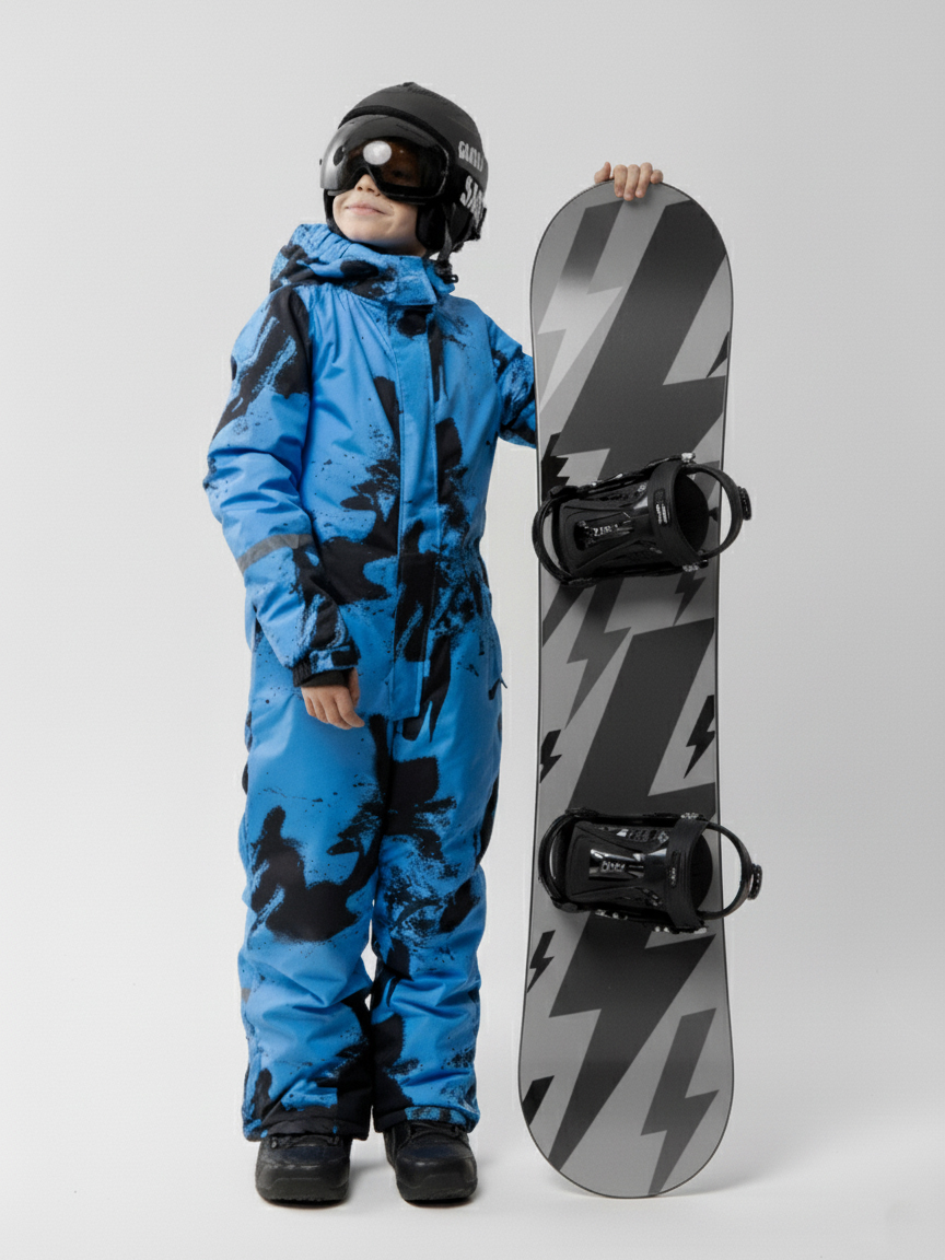 Комбинезон Saimaa GLO-12 голубой с черным - фото 1