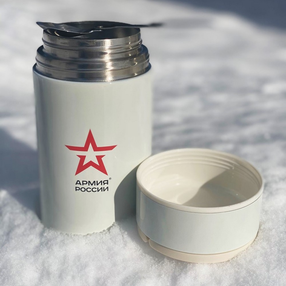 Термос THERMOS Армия России Арктический 0.5 л - фото 5