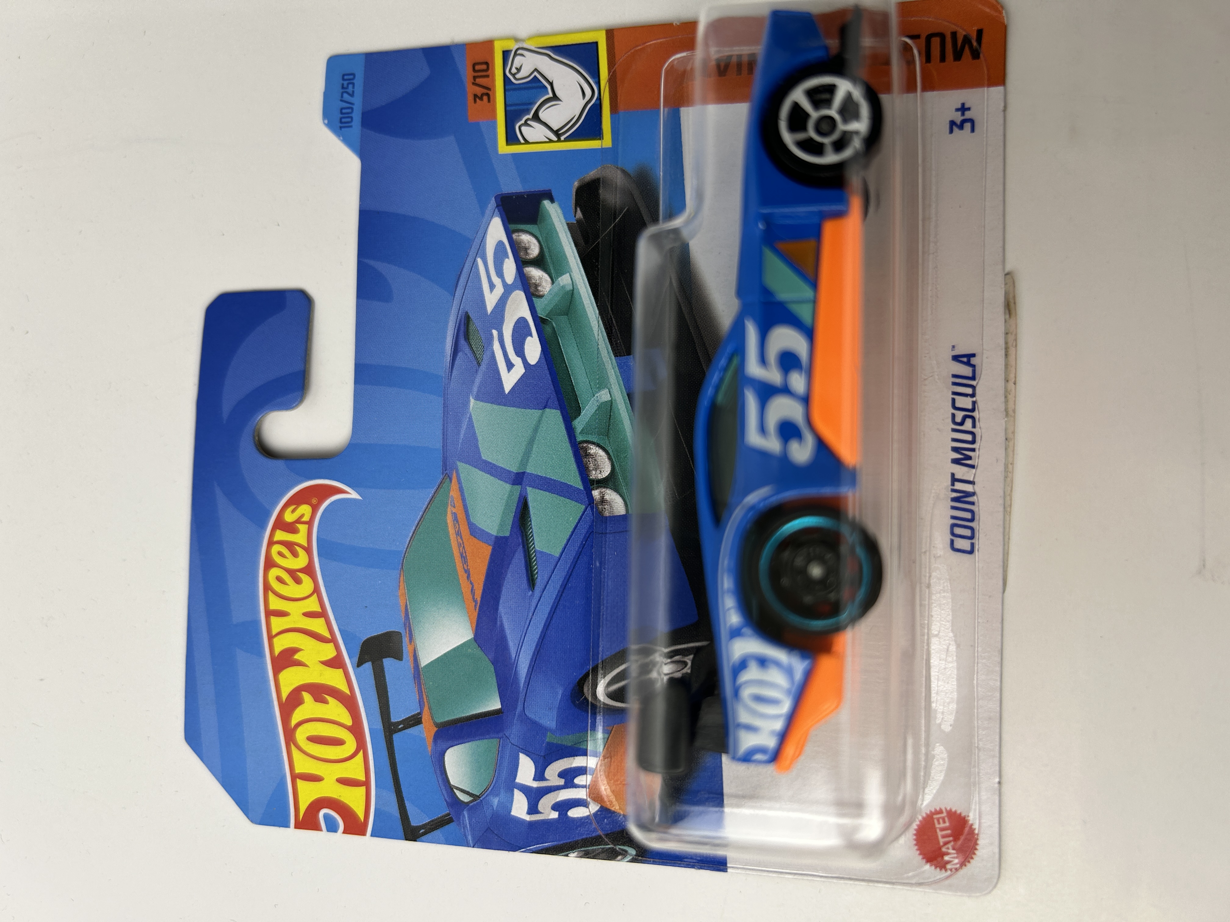 Автомобиль Hot Wheels Count Muscula 1:64 60612 - фото 2