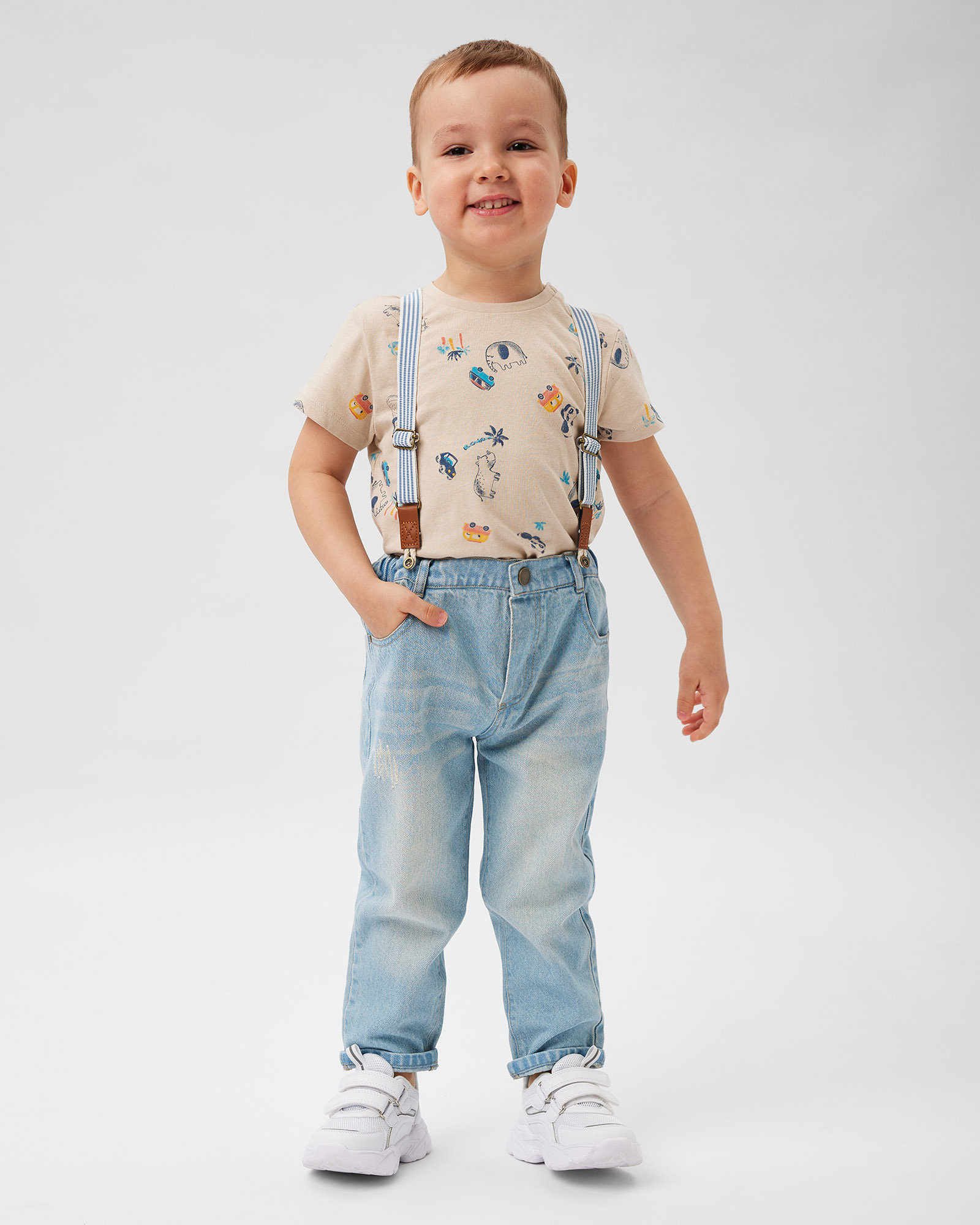 Джинсы BabyGo S24BG1-BTO-12ib-55 - фото 1