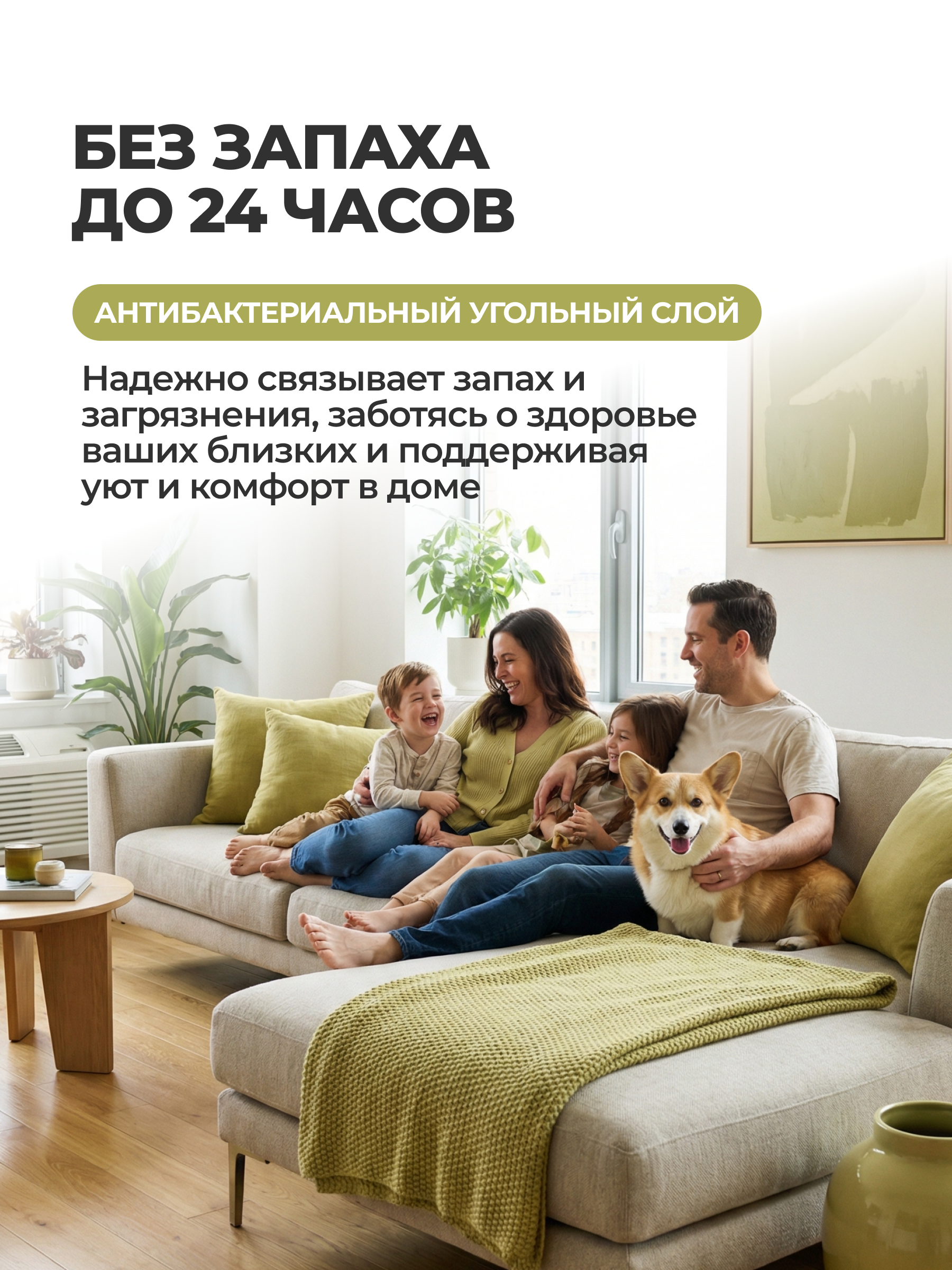 Пеленки одноразовые Ok, Poodle с липким слоем угольные - фото 8