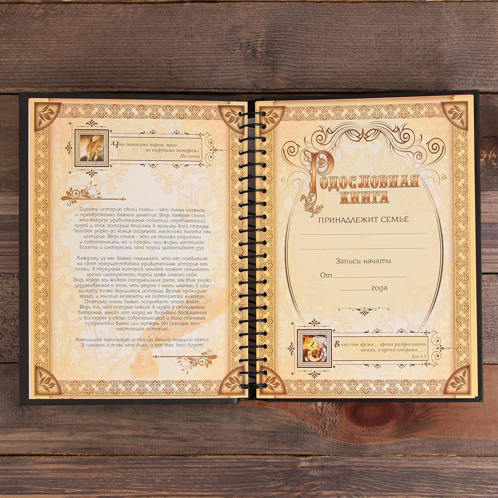 Родословная книга Sima-Land «Книга семьи», 30 листов, 24,5 х 29,2 см - фото 5