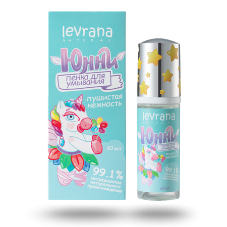Гель-пена levrana 60 мл 1 шт.
