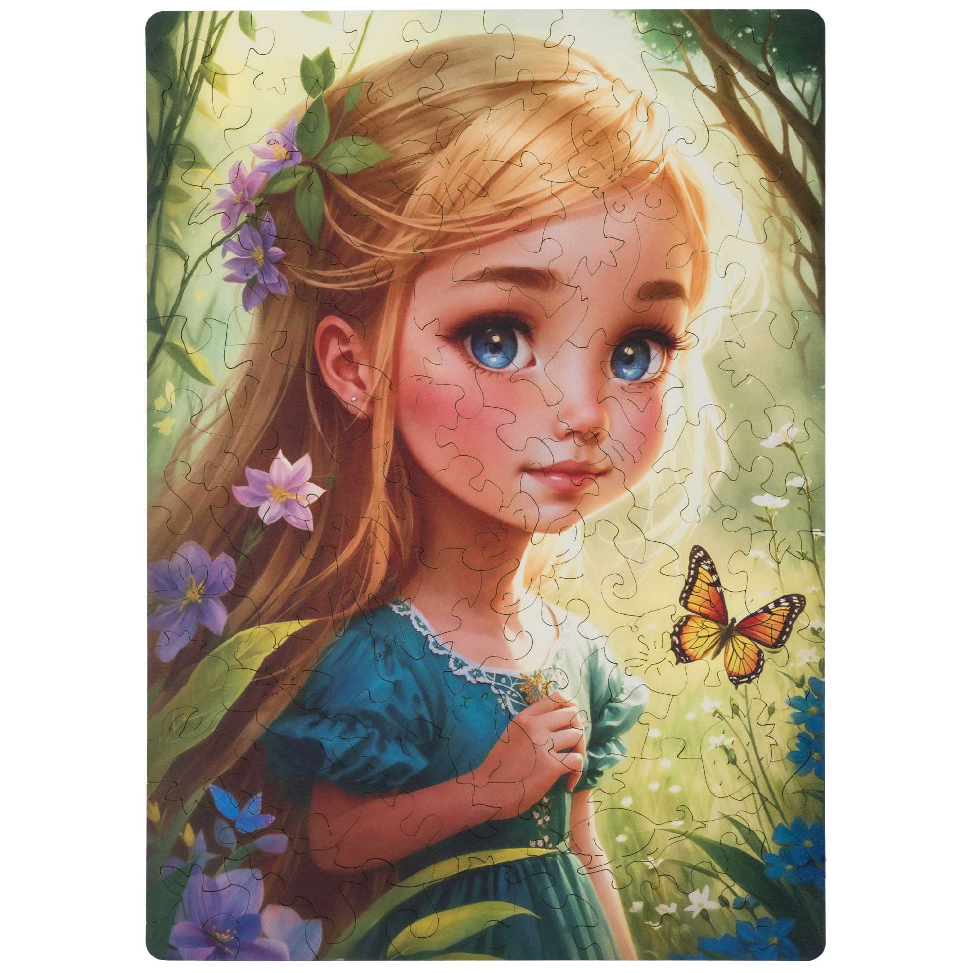 Пазл UNIDRAGON Kids деревянный - фото 1