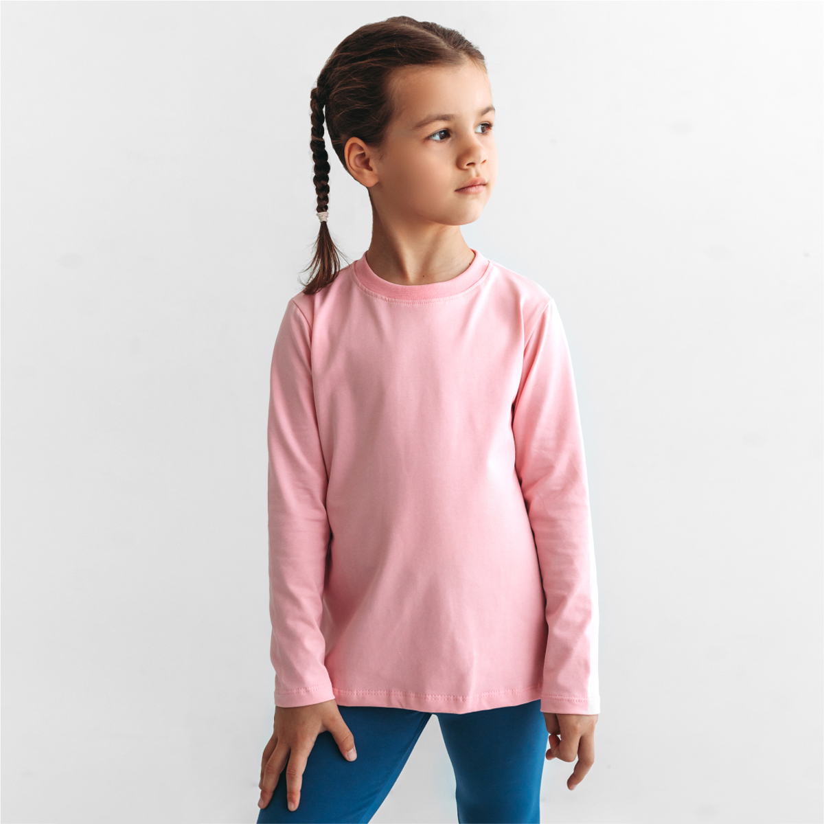 Лонгслив BeeBoo long_rasp_DM_light pink - фото 1