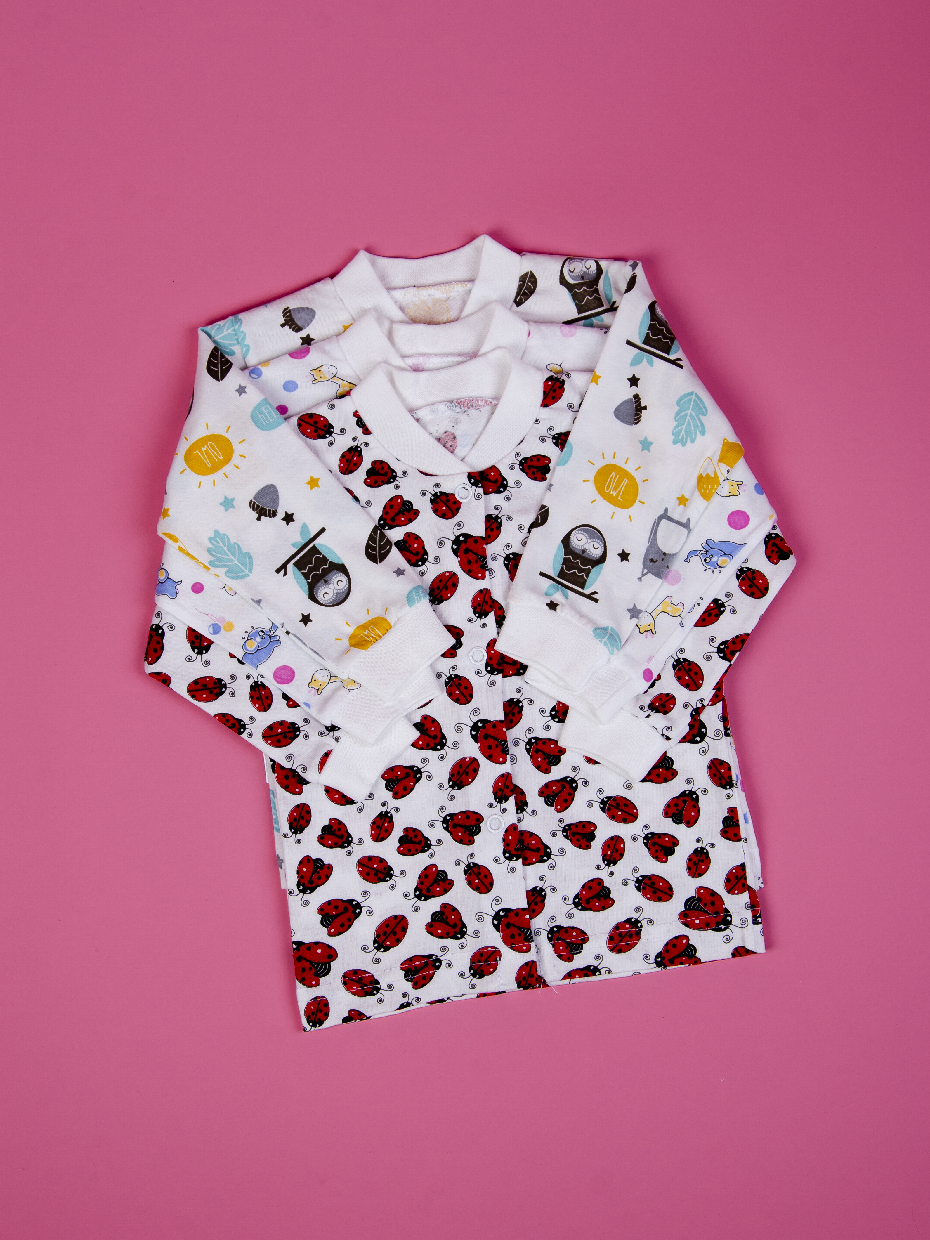 Распашонка 3 шт Софьюшка Rasp/dlr/Sof-03/0612 - фото 4