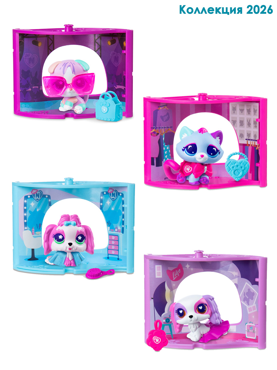 Фигурка Littlest Pet Shop Уголок салон красоты - фото 6