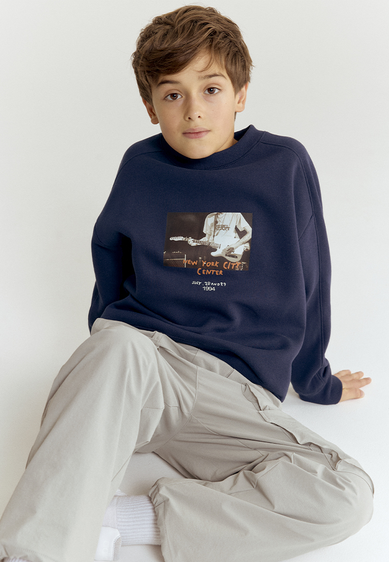 Cвитшот artie W25K04T-1350M/Синий - фото 9