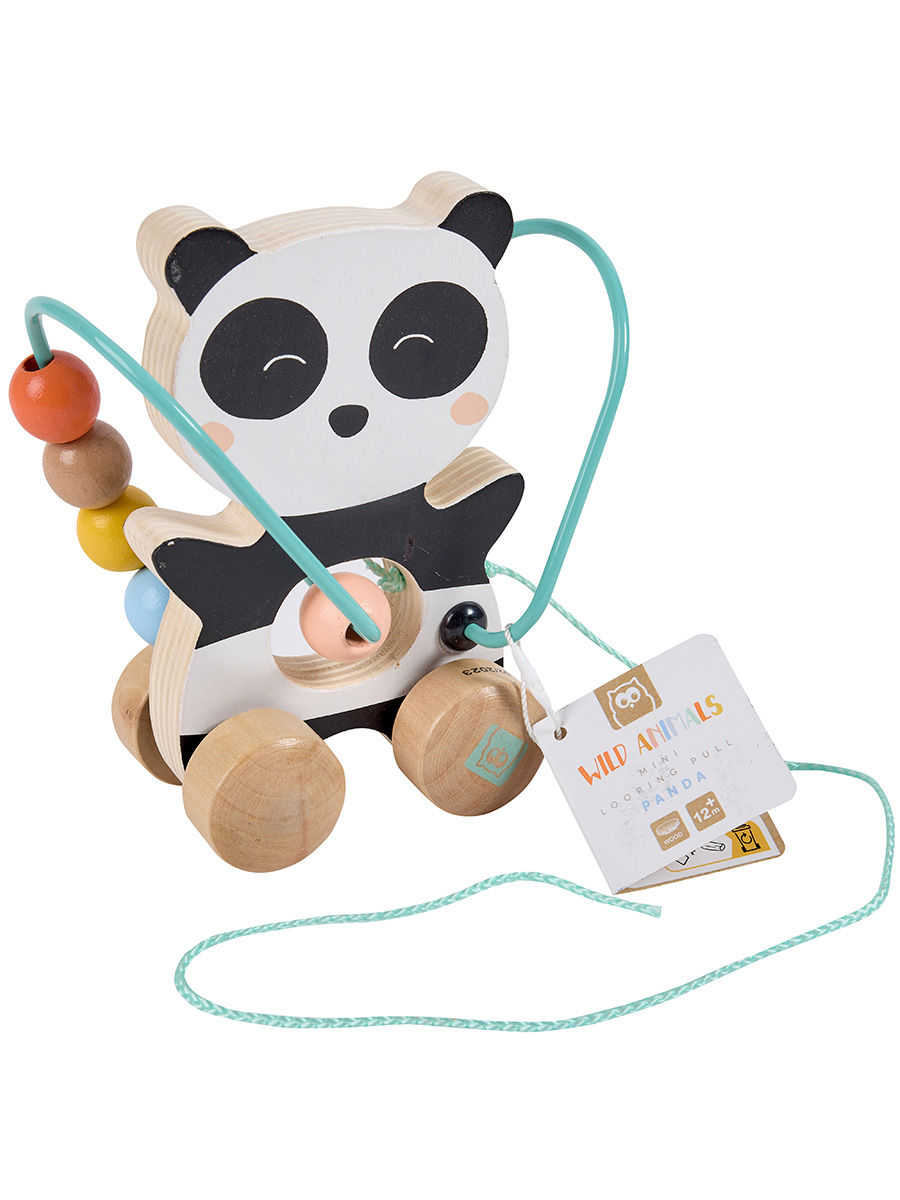 Изображение товара Игрушка каталка Панда развивающая для малышей Hape