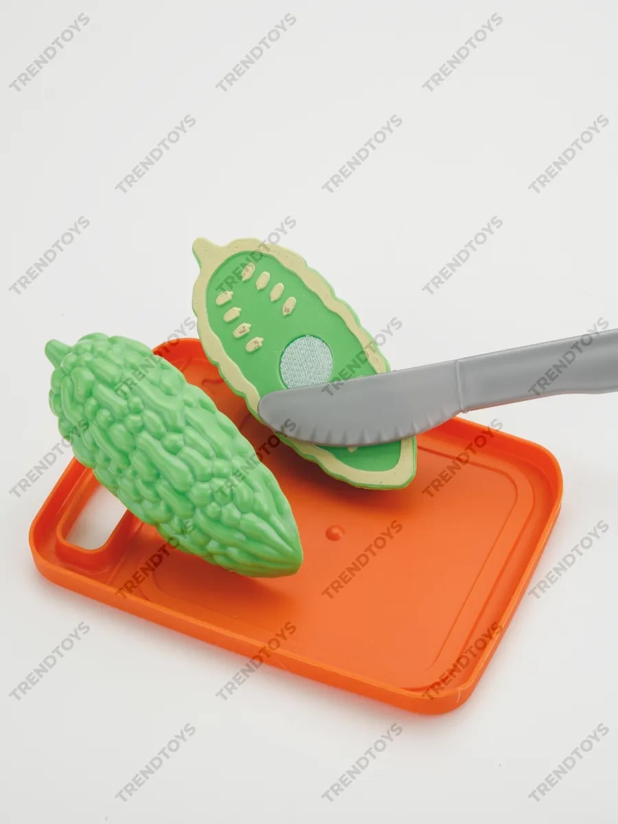 Игровой набор TrendToys тележки и корзинки, продукты - фото 13