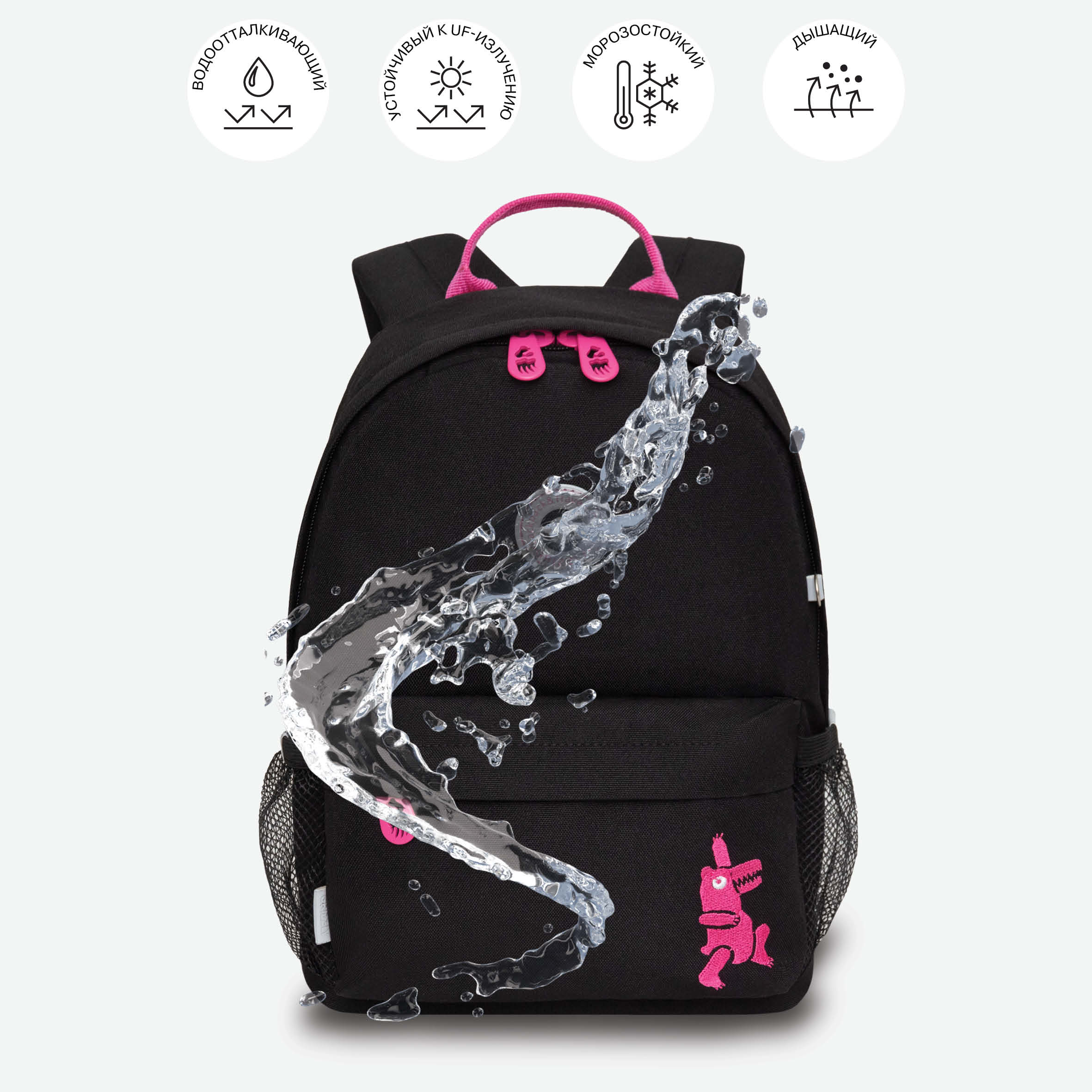 Рюкзак дошкольный Grizzly для девочки - фото 10