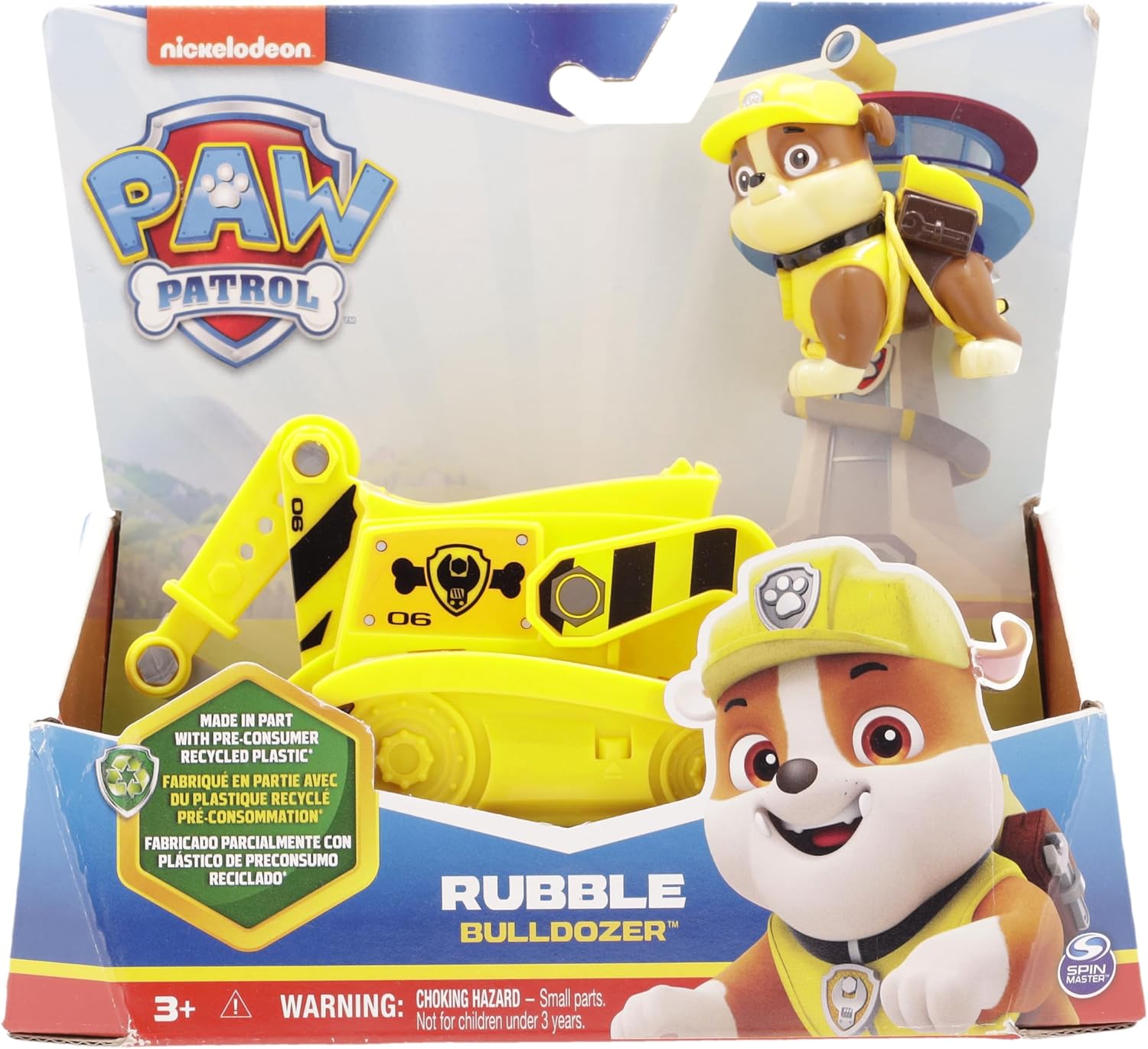 Игрушка Paw Patrol каталка Rubble s Bulldozer - фото 6