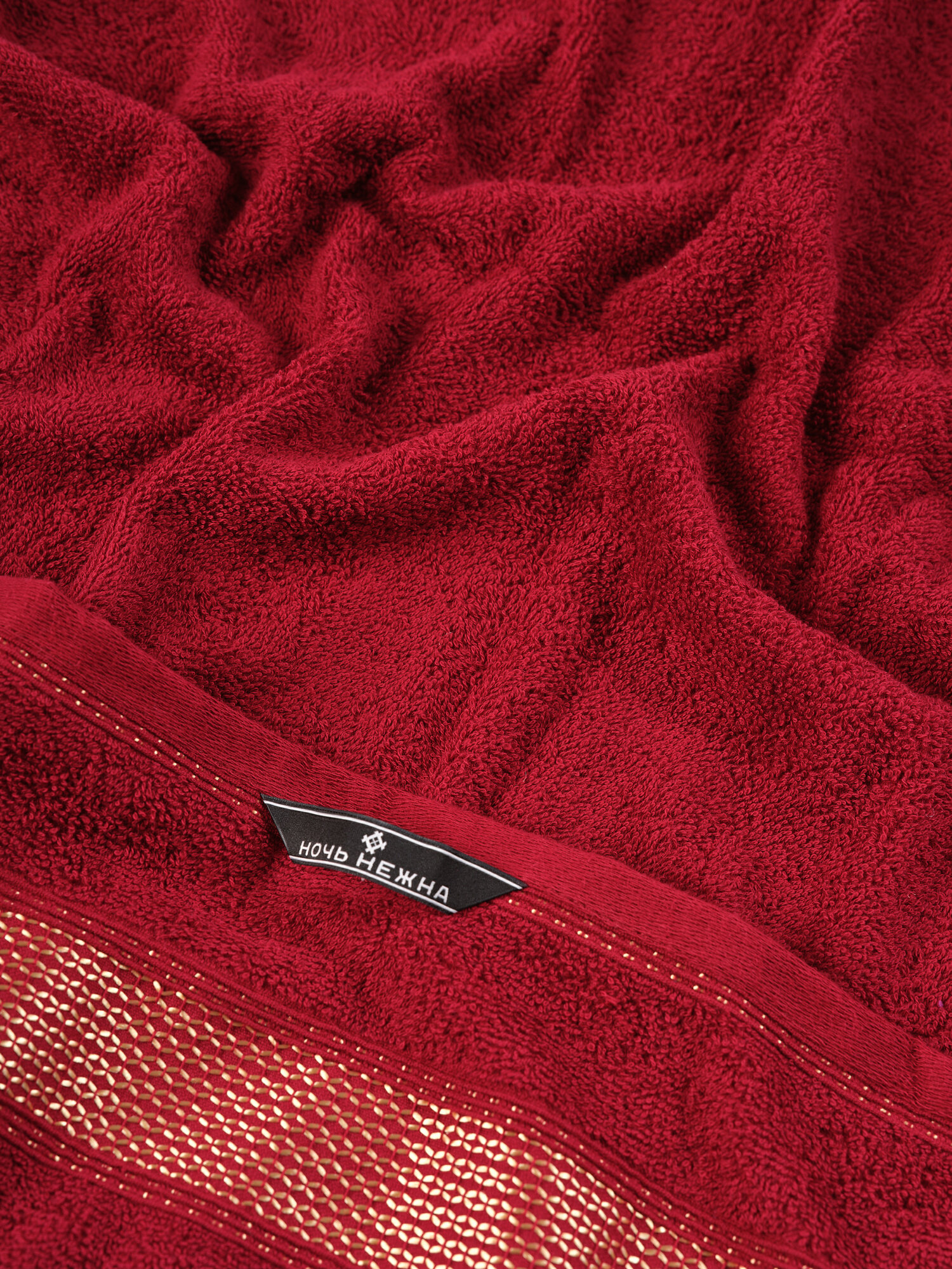 Полотенце Ночь Нежна Goldy 70 x 130 см 2 шт. - фото 3