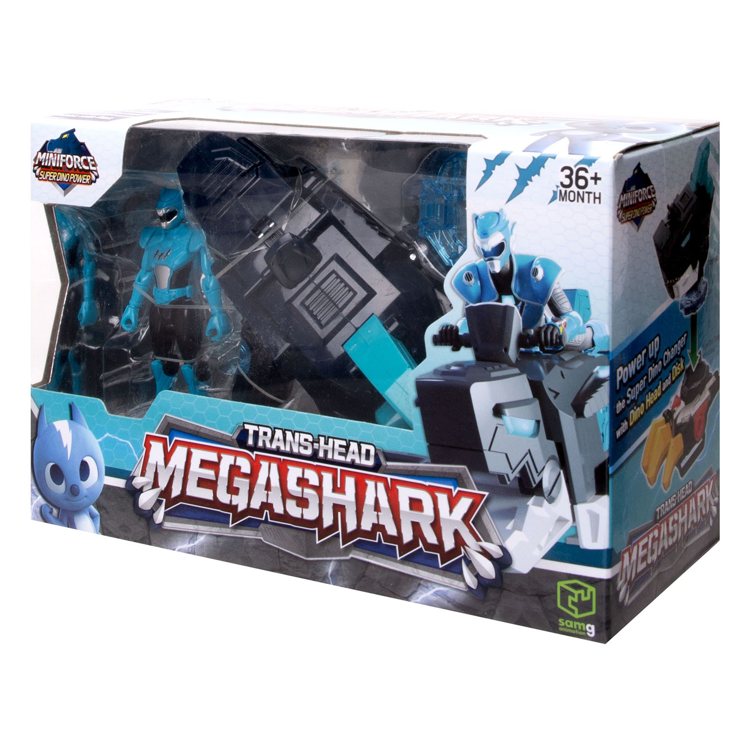 Фигурка Miniforce Мегалодон - фото 14