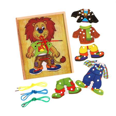Игрушка Sima-Land шнуровка