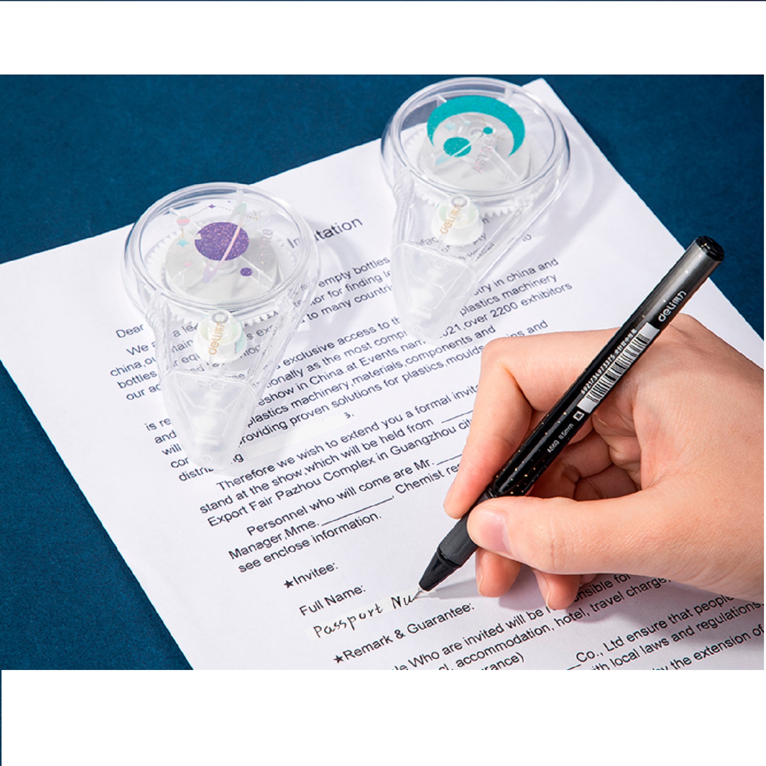 Корректор ленточный Deli - фото 3