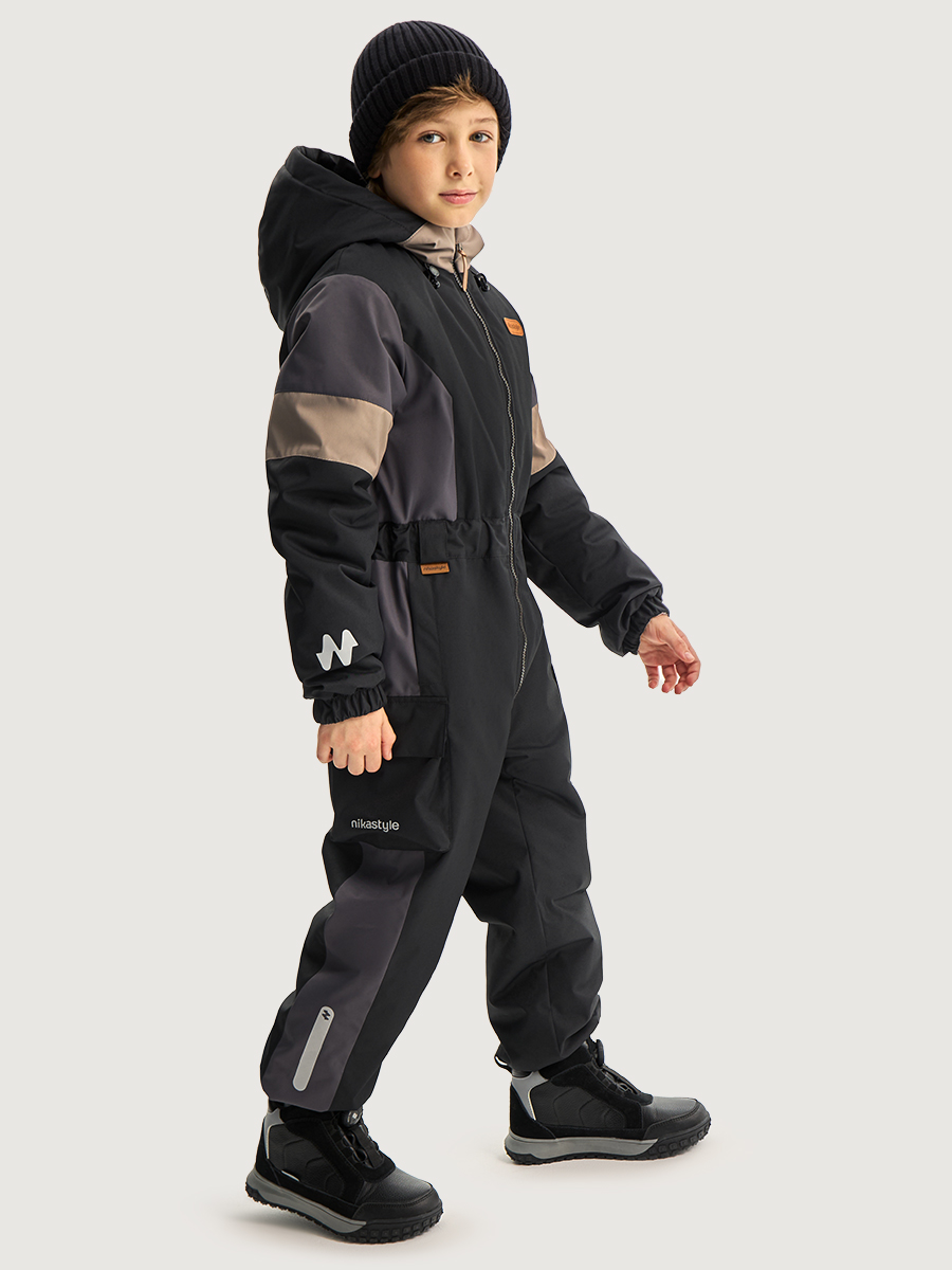Комбинезон NIKASTYLE 8м2526 черный - фото 3