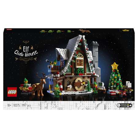 Конструктор LEGO Icons Домик эльфов блочный