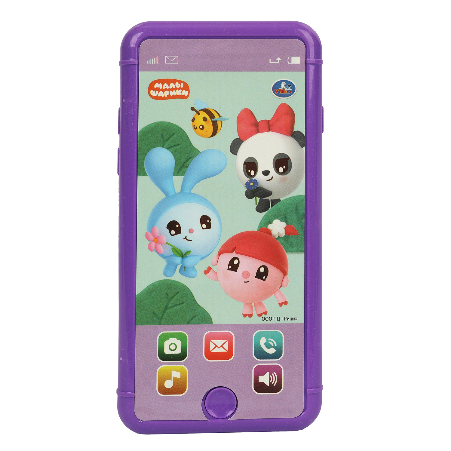 Игрушка УМка телефон Малышарики Телефончик - фото 1