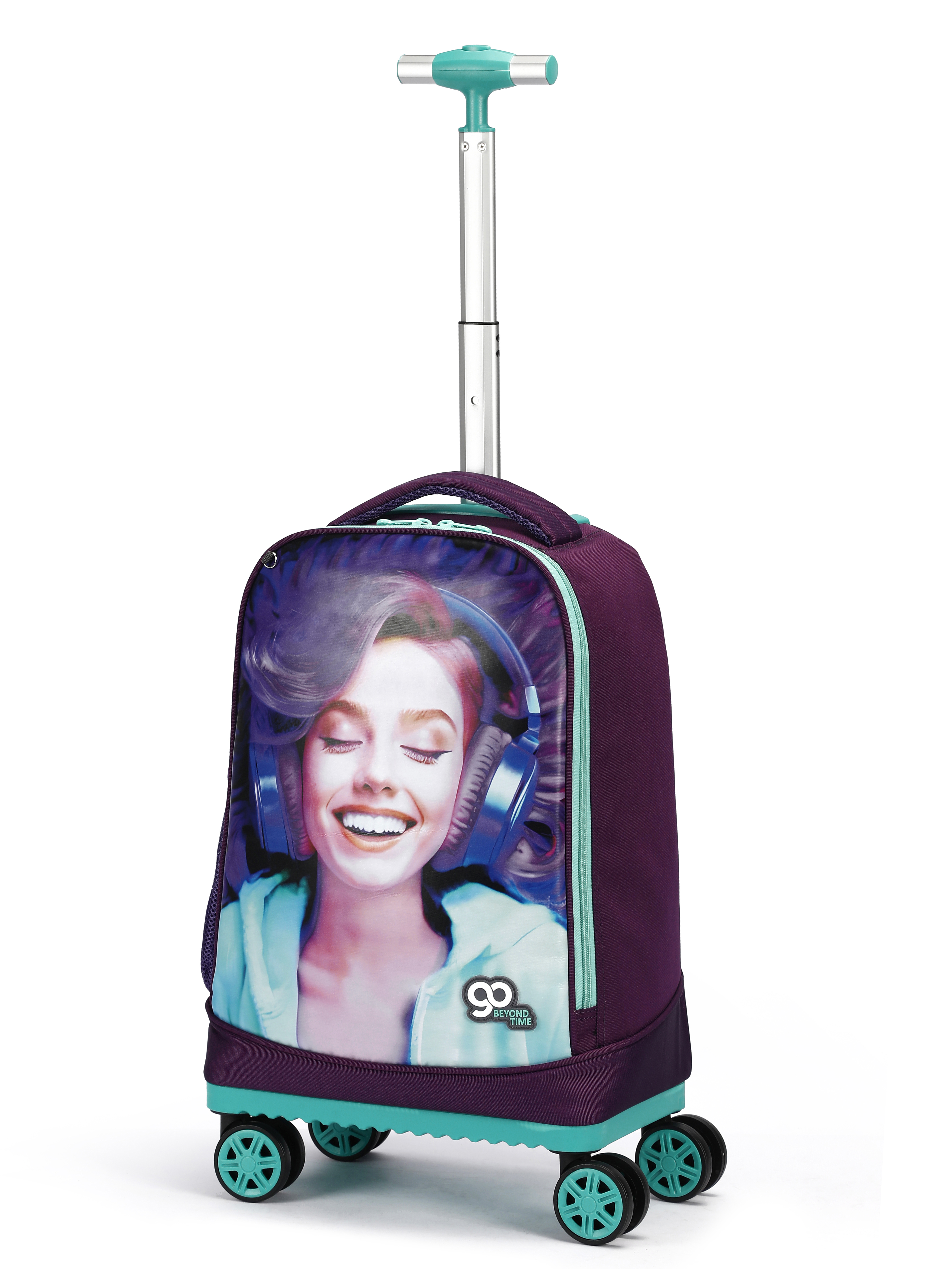 Чемодан Beyond time Девушка в наушниках - фото 7