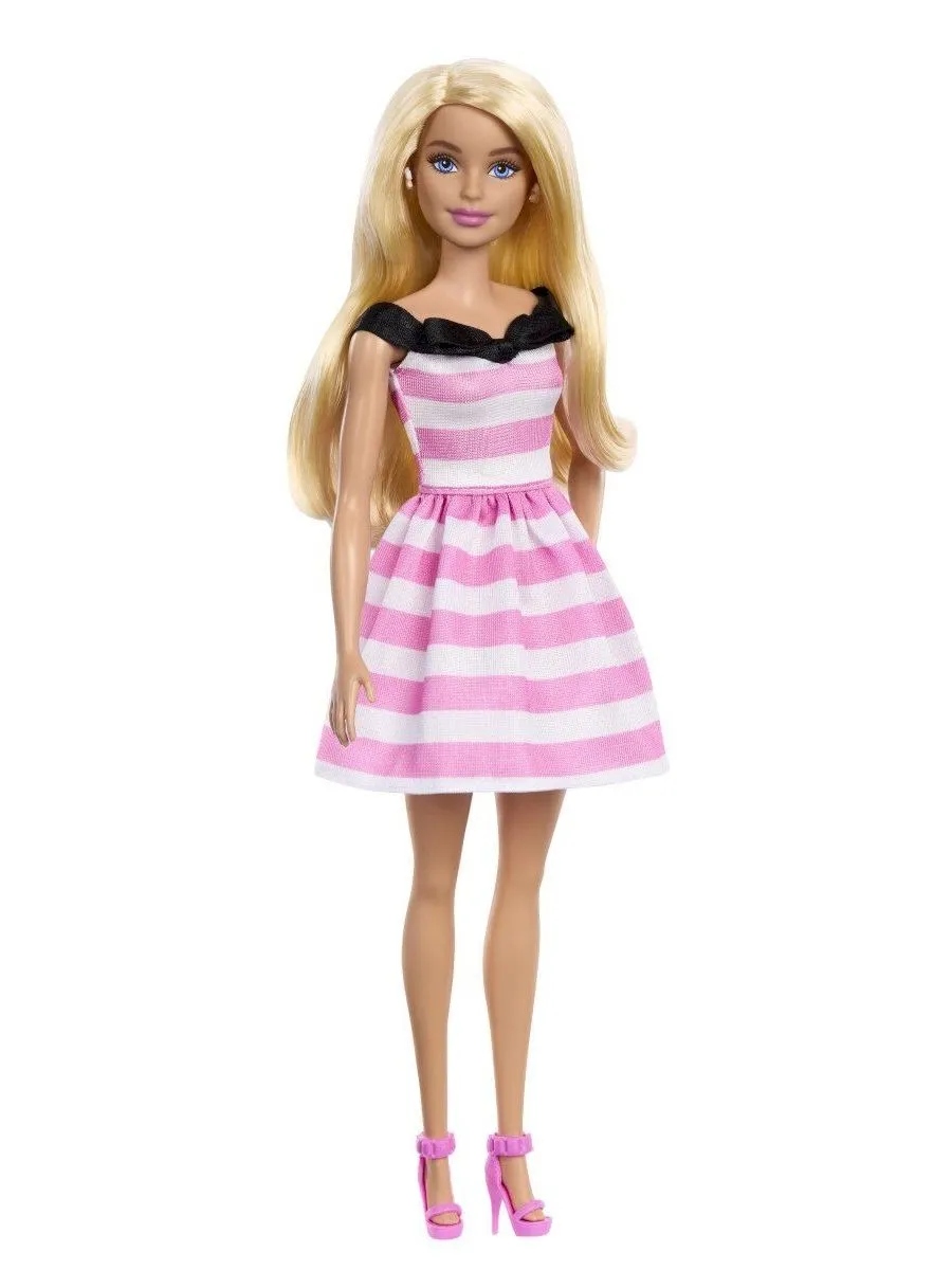 Кукла модельная Barbie 65th Anniversary Барби в винтажном наряде высота 29 см HTH66 - фото 4
