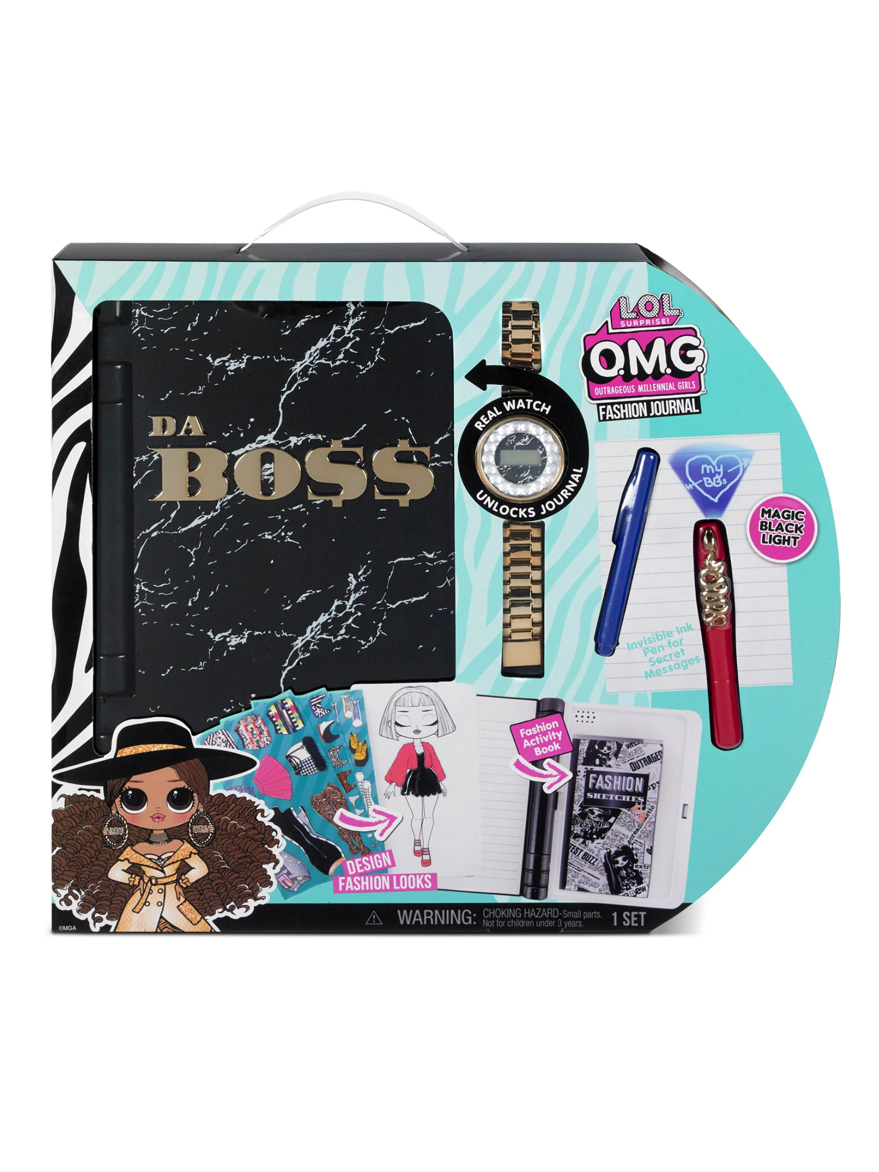Записная книжка L.O.L. Surprise! OMG Fashion Journal DaBoss - фото 1