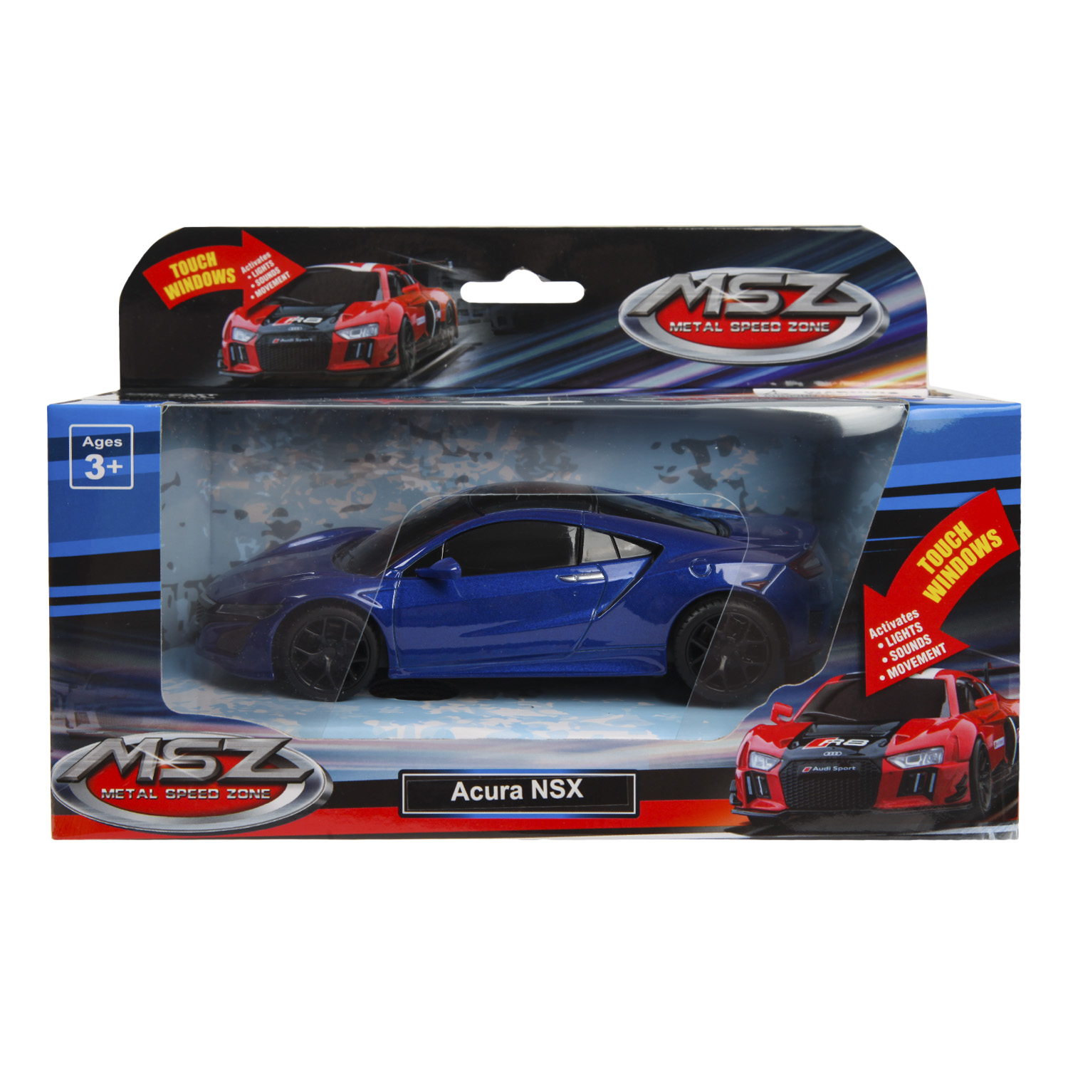Автомобиль MSZ Honda 1:32 68390 - фото 7