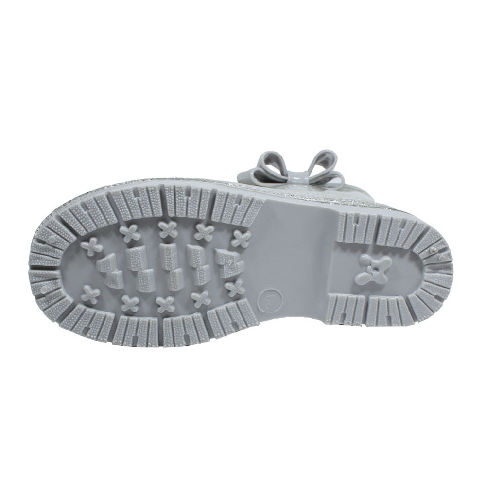 Резиновые сапоги Europen MPA-120-SV EUROPEN Сапоги резиновые для девочки,серебристый - фото 4