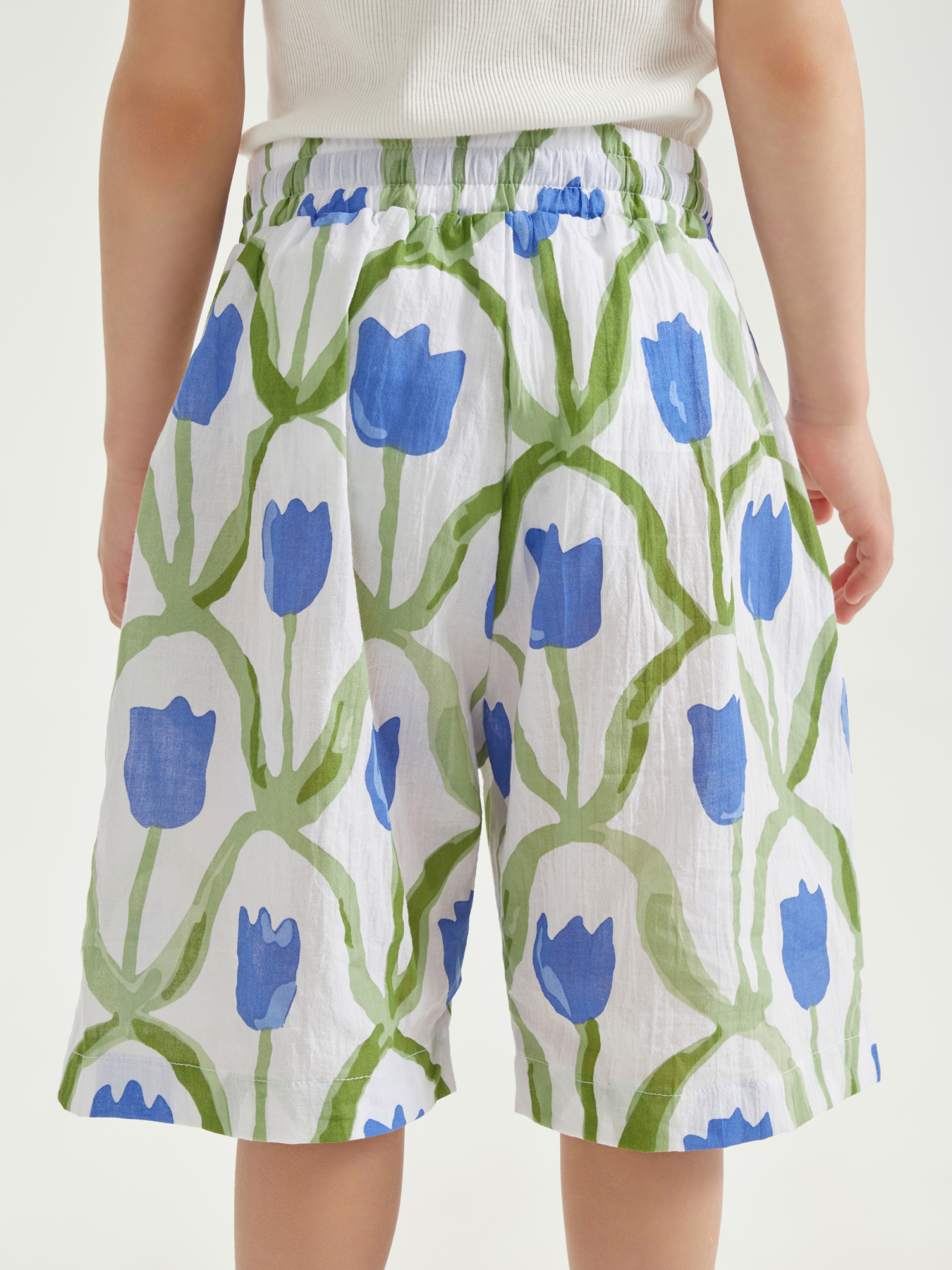 Шорты Happy Baby 88120_blue-flower - фото 2