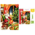 Пазл 1TOY Новогодняя елка деревянный