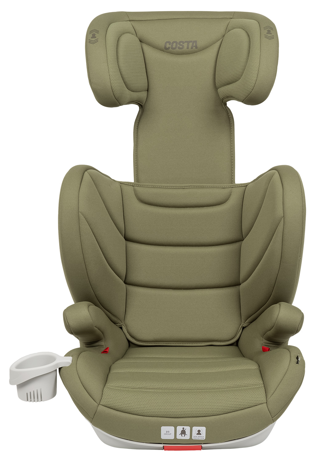 Автокресло Costa YB802A Isofix 2/3 (15-36 кг) хаки - фото 9