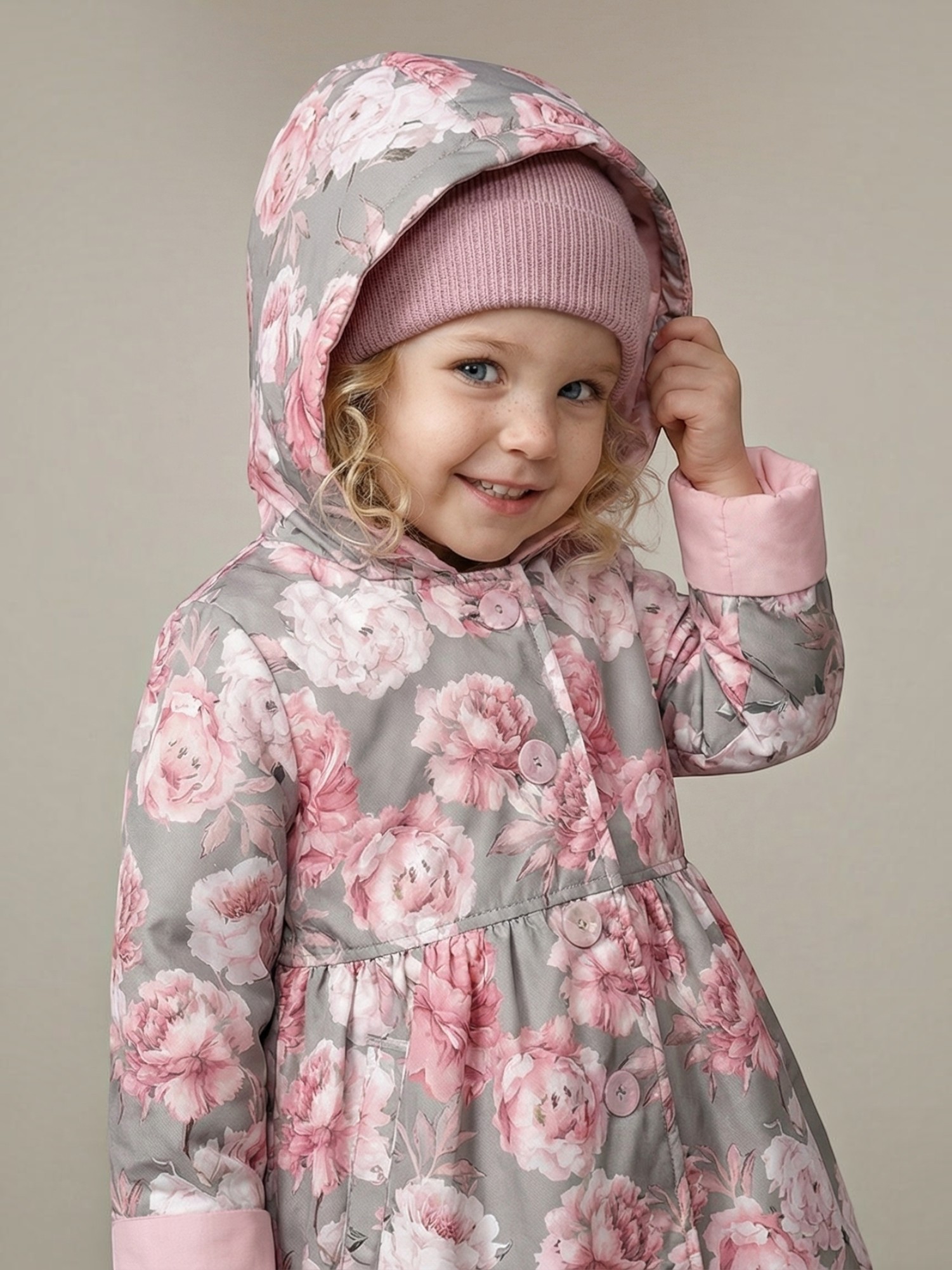 Плащ LEO 1087_серый - фото 11