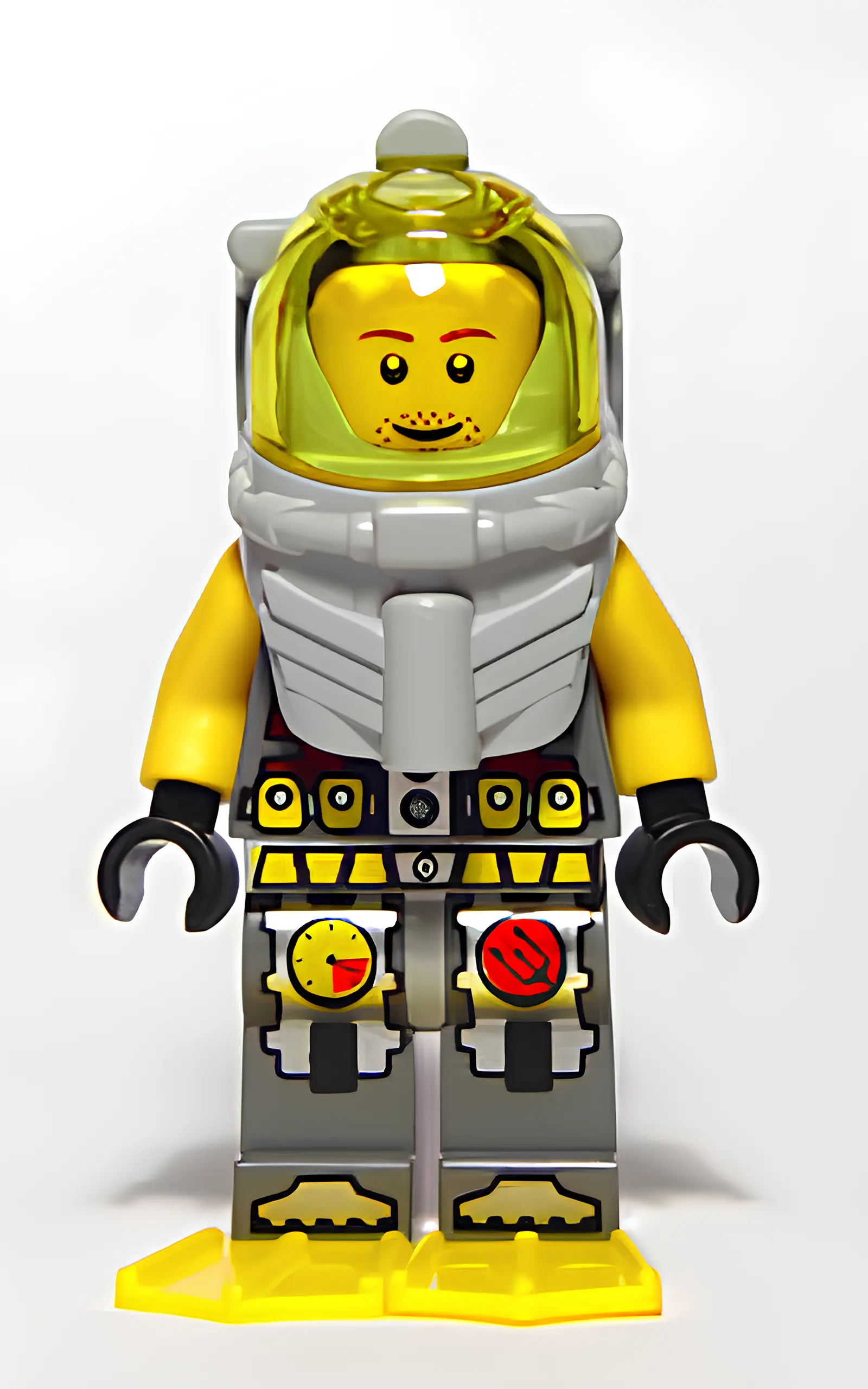 Изображение товара Минифигурка LEGO Atlantis Diver 4 с желтыми ластами и визором Изображение товара Минифигурка LEGO Atlantis Diver 4 с желтыми ластами и визором