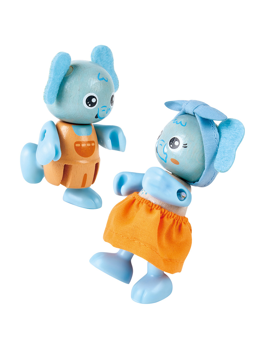 Фигурка Hape Семья слонов - фото 9