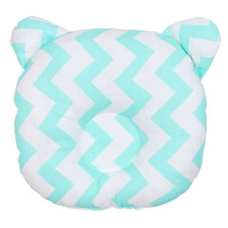 Подушка Amarobaby First Pillow Зигзаг Мятный