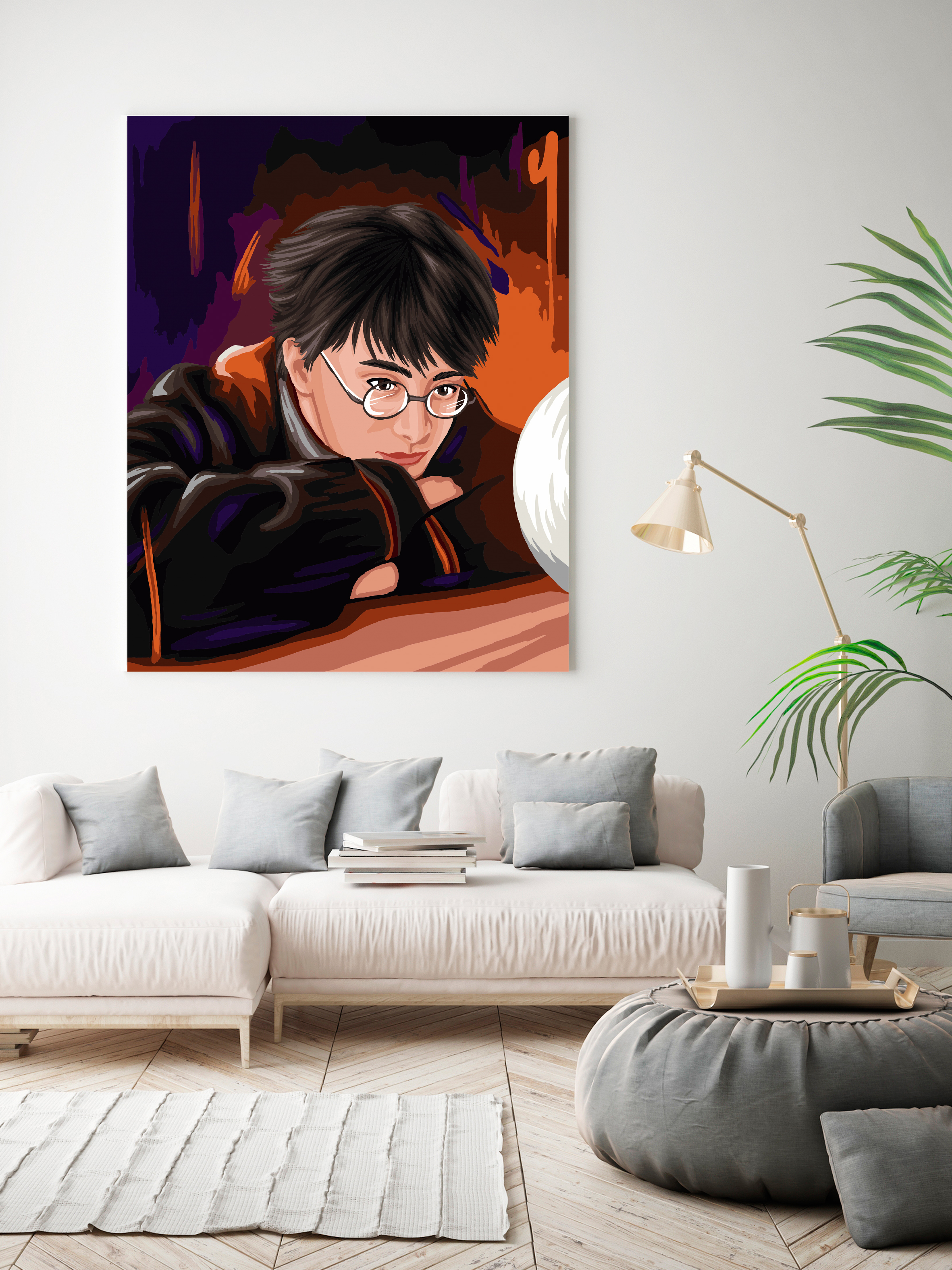 Картина по номерам Art sensation Задумчивый Гарри Поттер в ассортименте - фото 3