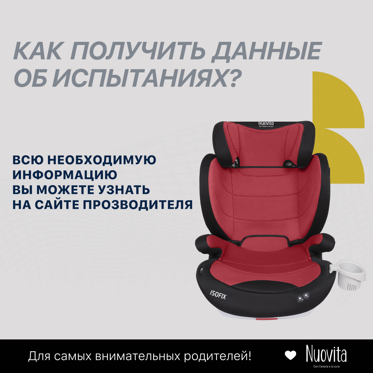 Автокресло Nuovita Isofix 2/3 (15-36 кг) - фото 5