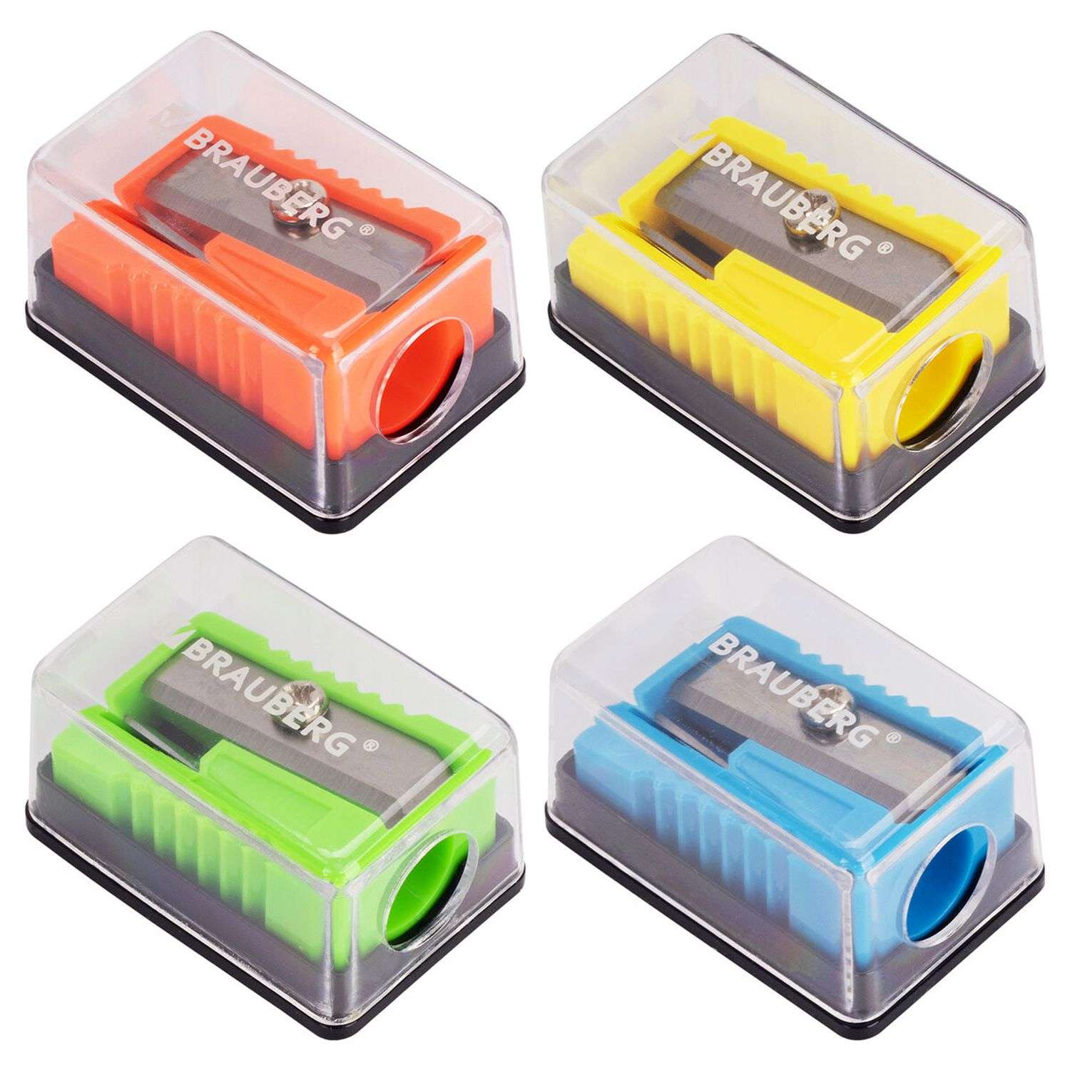 Точилка Brauberg в ассортименте - фото 1