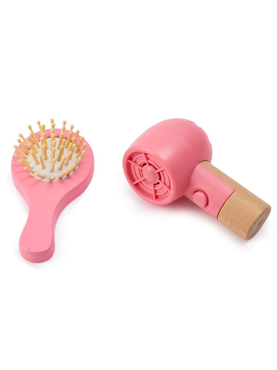 Игрушка Hape туалетный столик, фен, косметика - фото 10