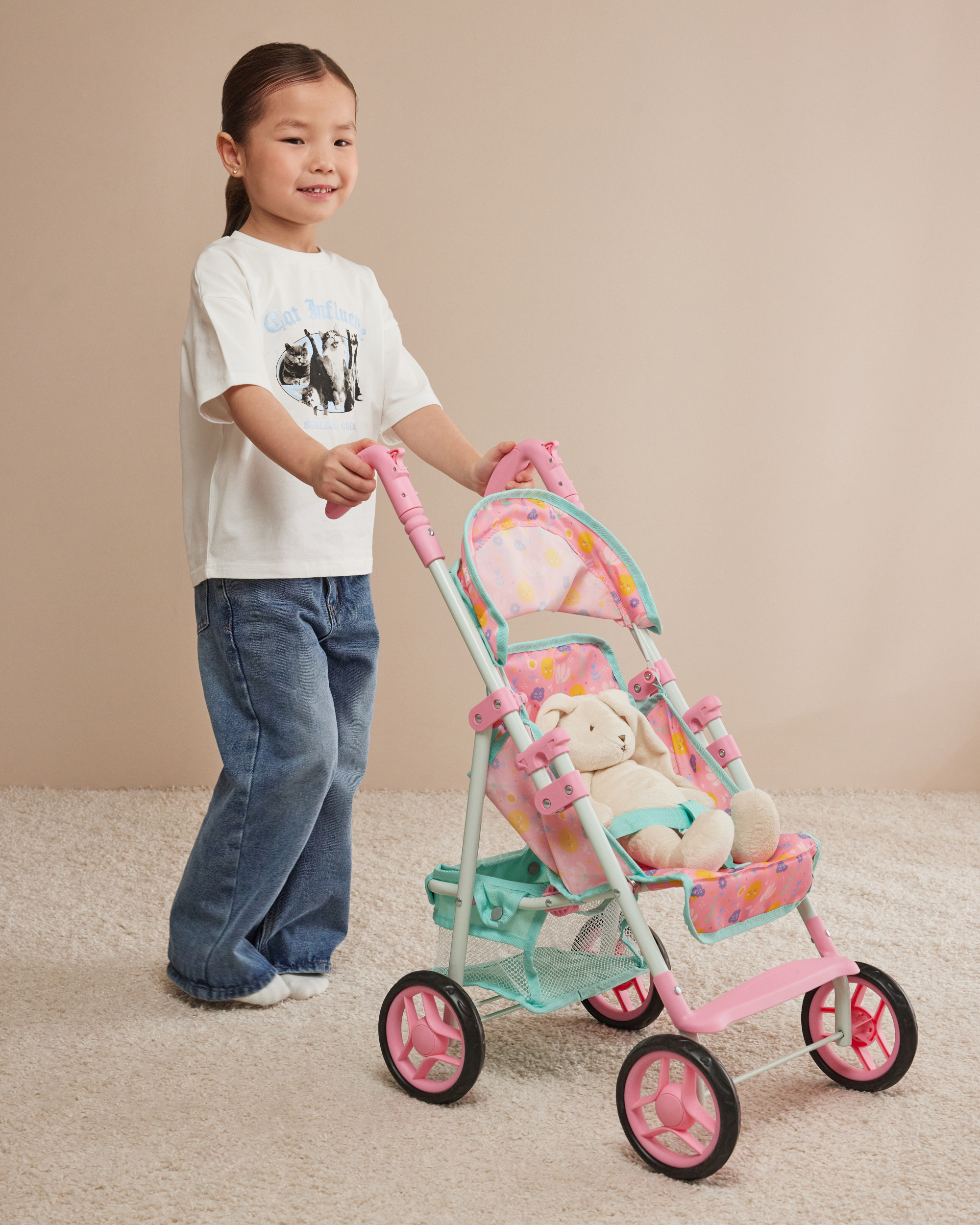 Прогулочная коляска для кукол Demi Star 9351 Seasons - фото 14