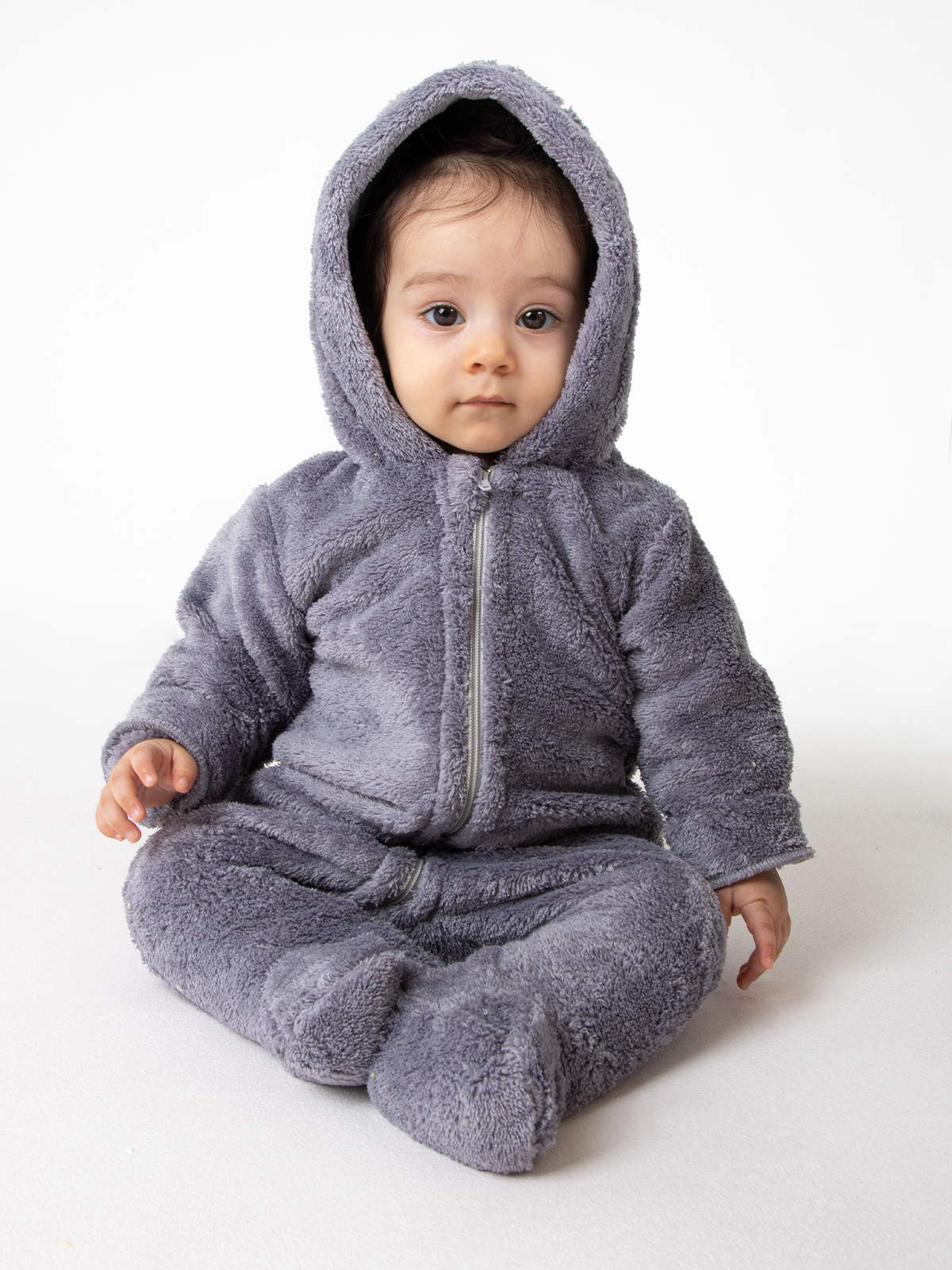 Комбинезон Осьминожка 620-155/серый - фото 5