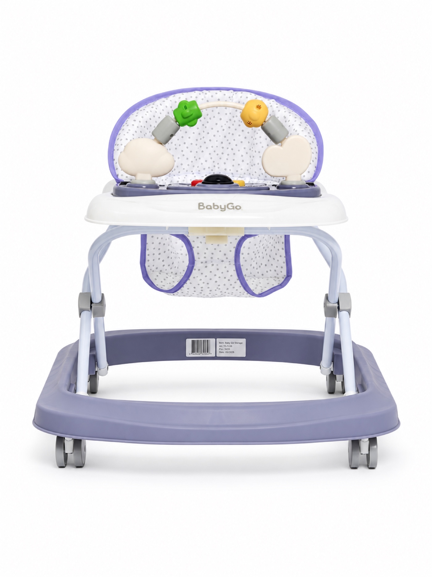 Ходунки BabyGo Simple синий - фото 3