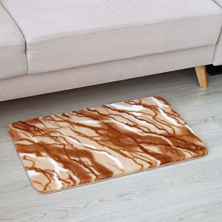 Коврик SAVANNA для дома SAVANNA «Мечта» 50×80 см цвет бежевый высота ворса 2 см
