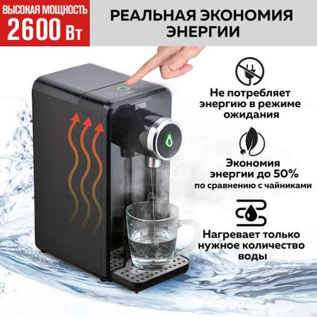 Термопот GFGRIL GF-TP05 на 2.5 л c моментальным нагревом воды 2 режима