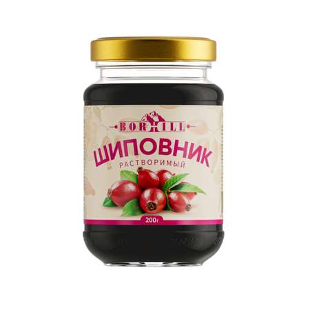 Шиповник Borhill жидкий с глюкозно-фруктозным сиропом 200г