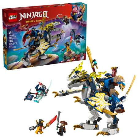 Конструктор LEGO NINJAGO Робот драконий всадник Роуга блочный