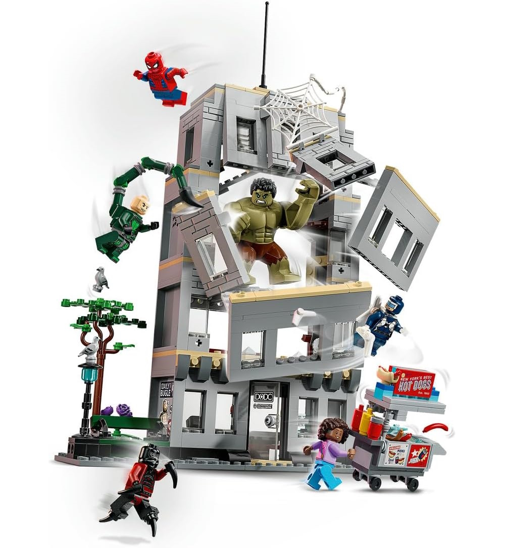 Конструктор LEGO Marvel Super Heroes Человек-паук против Халка 534 дет. - фото 2