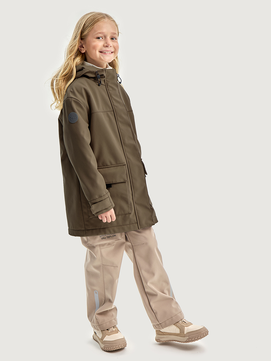 Ветровка NIKASTYLE 4л16026 кофе - фото 6